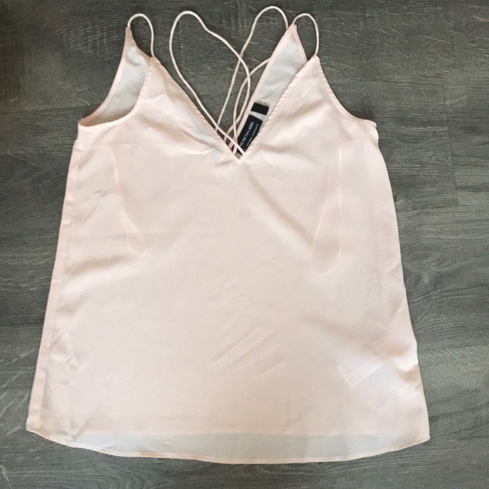BNKR blush cami top